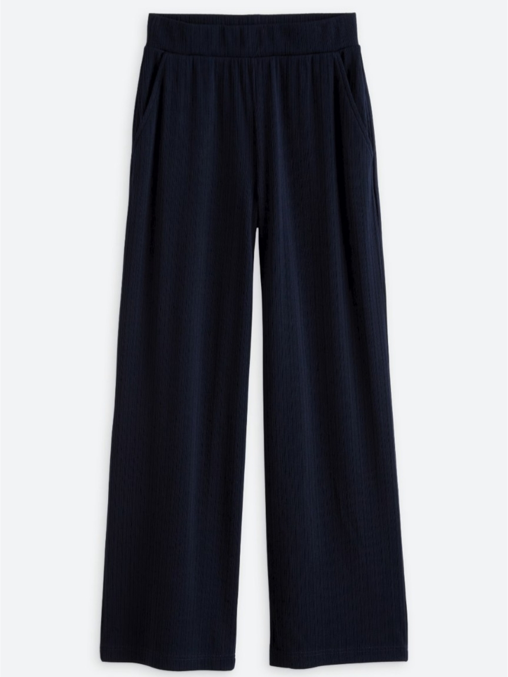 Effortless Wide-Leg Pants in Dark Navy